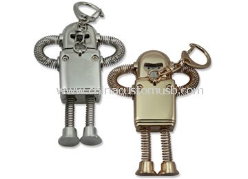 Metal Robot USB błysk przejażdżka