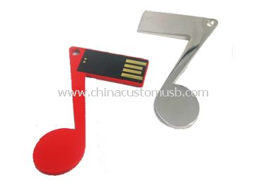 Notation musicale disque USB