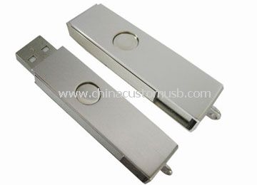 Métallique tournant clé USB