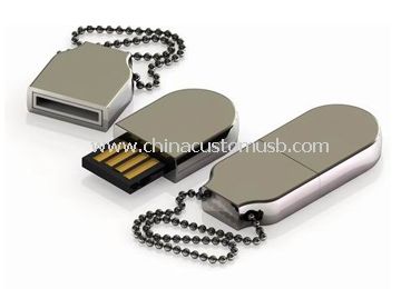 Etiqueta del metal USB