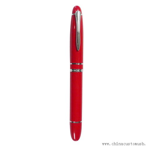 Disques Flash USB forme de stylo rouge