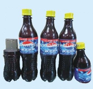 Varas USB de garrafa de Pepsi