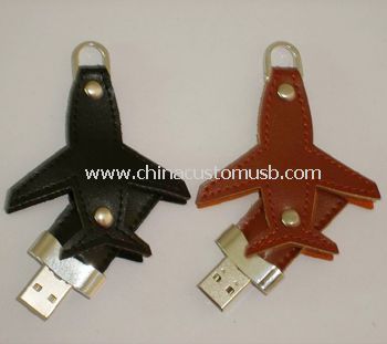 Leather usb flash drive