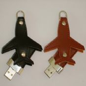 Læder usb flash drev images