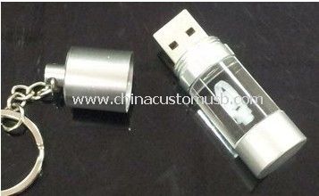 Runde Crystal USB-Laufwerk