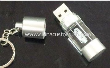 Yuvarlak Crystal USB götürmek