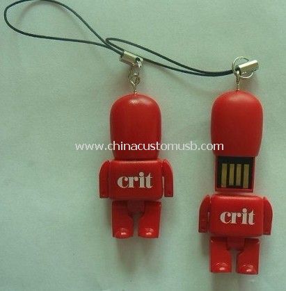 Super mini mann form USB kjøre