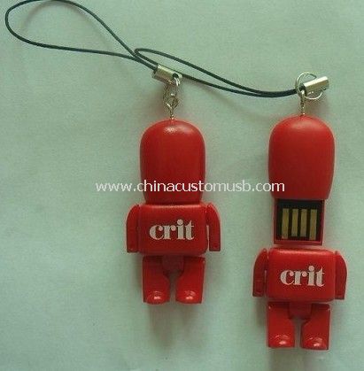 Super mini muž tvar USB disk