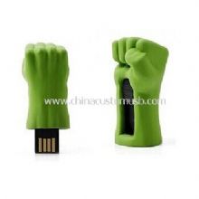 Zielony ogromny dysk flash USB images