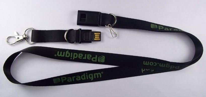 Unidade de Landyard USB com memória UDP