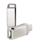 Mini Metal Clip OTG USB Flash Drive images