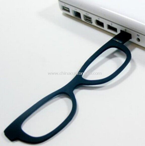 Novelty usb flash drive glasses