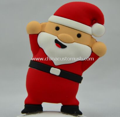 Santa claus OTG usb villanás hajt részére smartphone