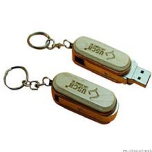 Woode Swivel USB Flash Drive images