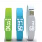 Silicone LED Watch Bracelet USB Flash Drive with free print logo small picture