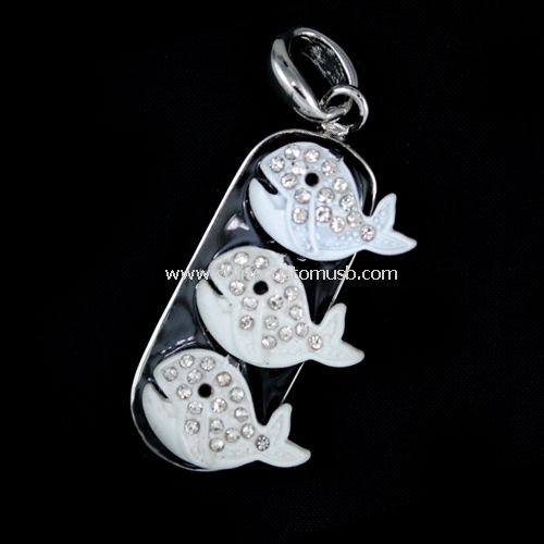 Jewelry fish usb flash disk