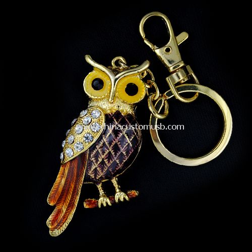 Jewelry USB Flash Drive with Keychain