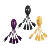 4 porta quatro garra peixes em forma de Hub USB images