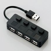ABS 4-portars USB-hubb images