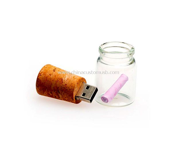 Wiadomość butelka dysku USB Flash