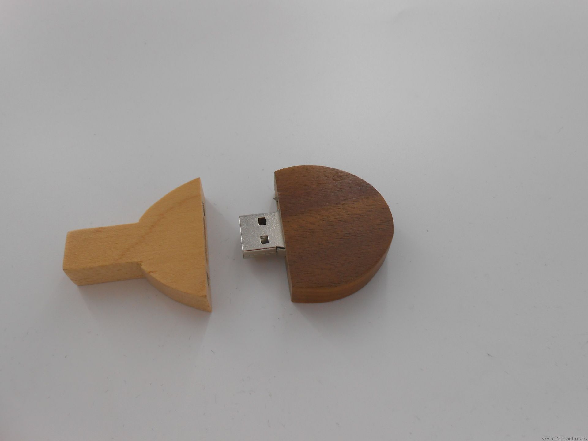 Wooden Pingpang USB Disk for Sports Event