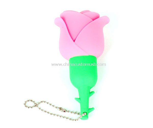 Rose shape USB Flash Disk