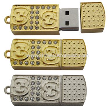 Fém USB villanás korong