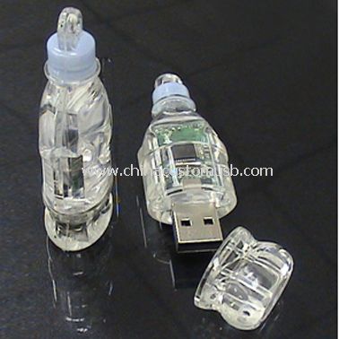 ABS palack alakú USB villanás hajt