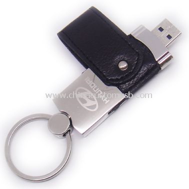Skórzane USB błysk przejażdżka