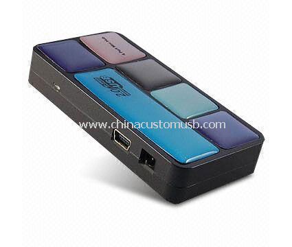 4 port cosmetic box shaped USB Hub