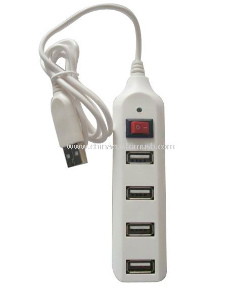 4 portový sockt ve tvaru USB Hub