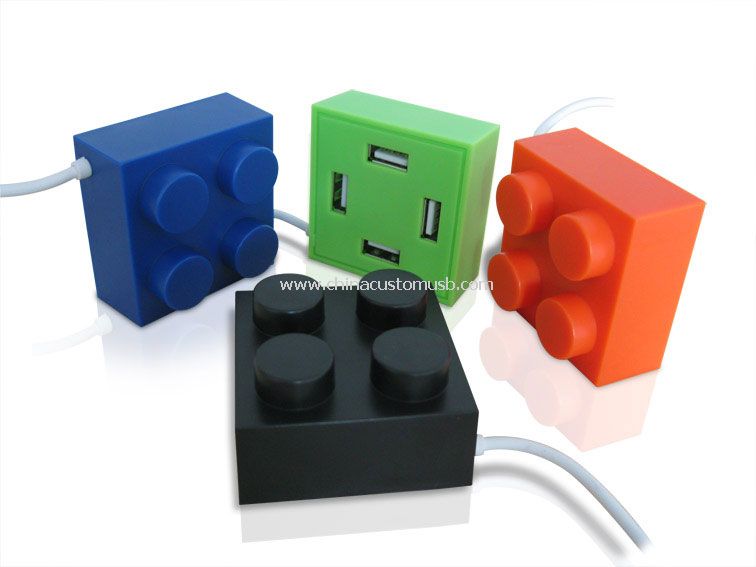 4 portin USB-keskittimet