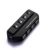 4 port USB rozbočovač s přepínači images