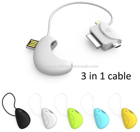 Cabo de dados usb multi função