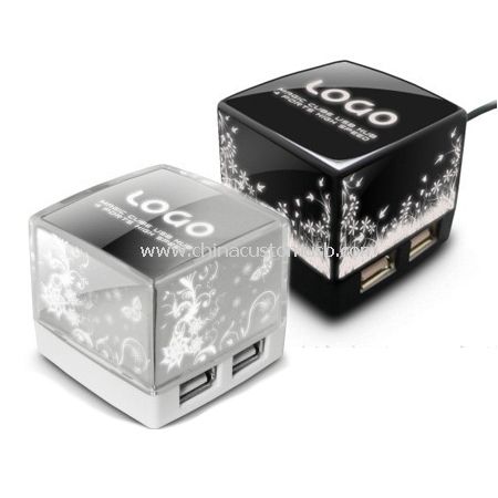 Cube LED éclairage PLAQUE TOURNANTE