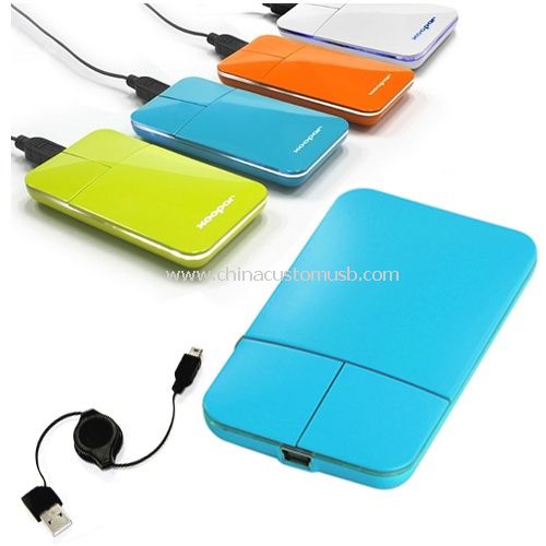 LED slim card mouse