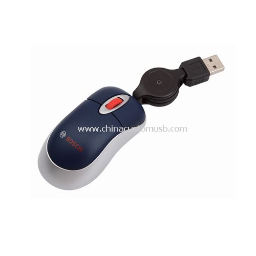 Mini retractable mouse