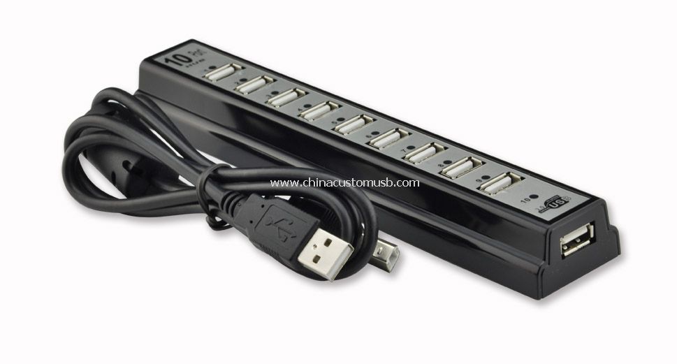 10-Port Sockt förmigen USB-Hub