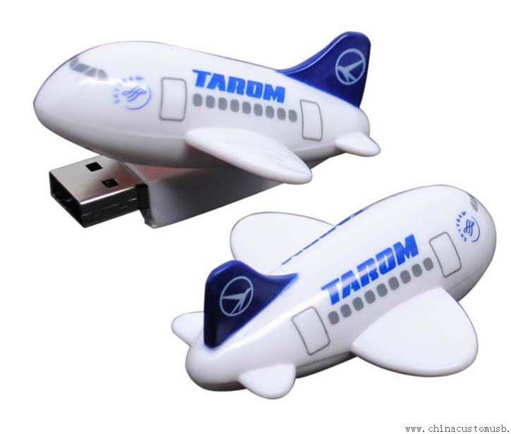 Plastic 8GB Plane USB Drive