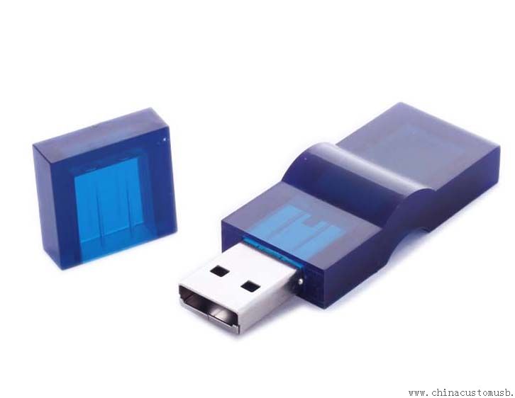 Plastic caz USB fulger disc