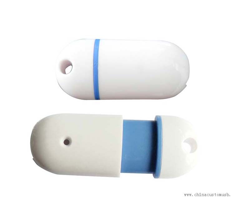Din material plastic USB Flash Drive