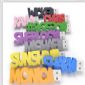 PVC Letter USB Flash Drive small picture