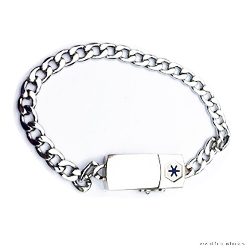 Zinc Alloy Bracelet USB Flash Disk