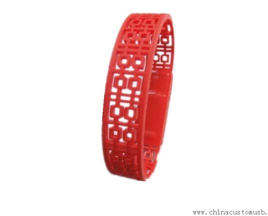 Custome usb flash drive wristband 32GB 64GB