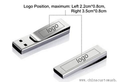 محركات أقراص فلاش كليب عالي السرعة 32 جيجابايت 64 جيجابايت المعادن USB 3.0