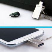 Mini usb 3.0 otg cable with keyring images