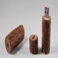 Eco wooden 8gb usb flash drive small picture