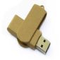 Breloc din lemn reciclat din lemn usb 2.0 fulger disc small picture