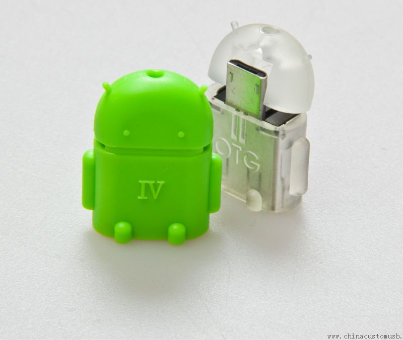Android mikro USB-3.0 otg usb opblussen drive adapter