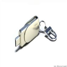 64Gb Metal Swivel Keychain Usb Flash Drives images